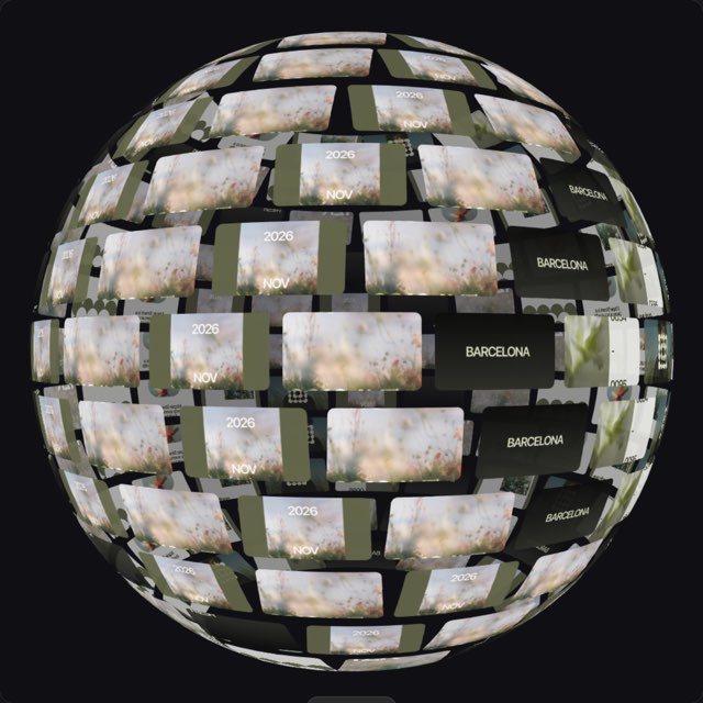 Card globe