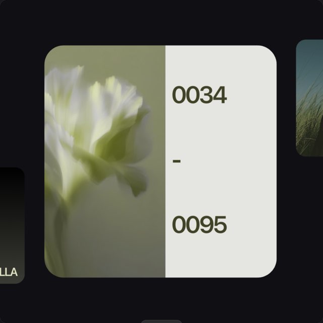 Focus slider