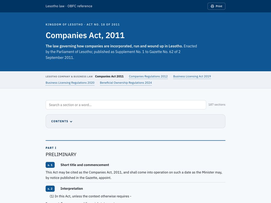 Law online