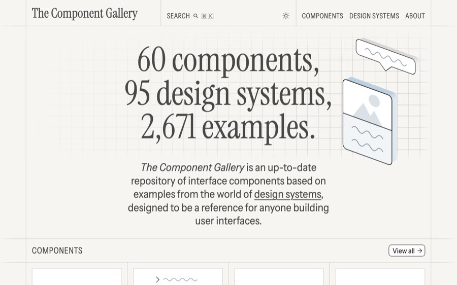 component.gallery