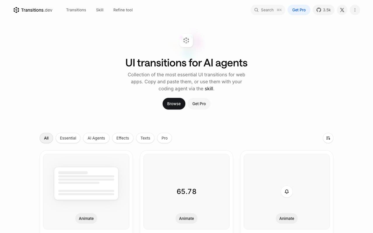 transitions.dev