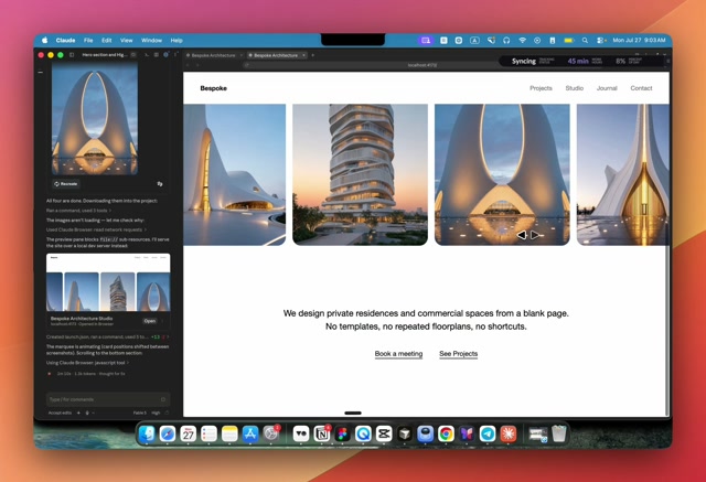 On phones: frames instead of video, checked on a real screen