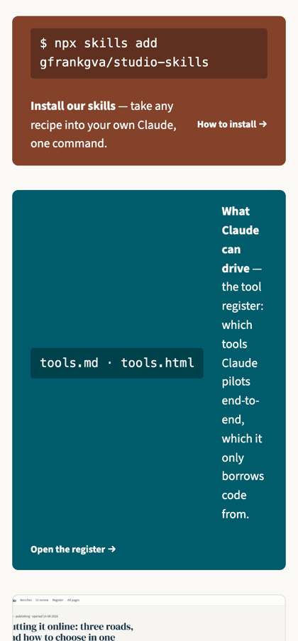The teal banner at 390 pixels, its sentence running one or two words per line